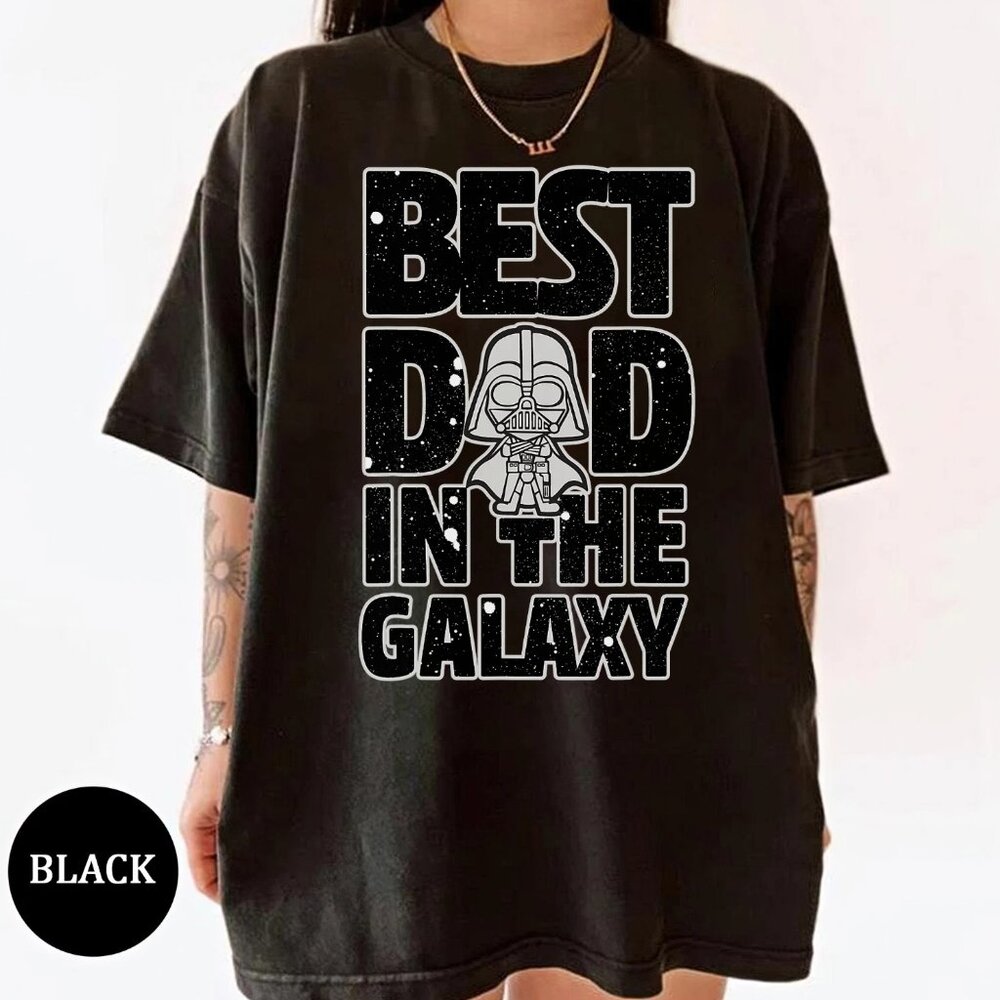 Star Wars Best Dad in the Galaxy Darth Vader Unisex T Shirt 249